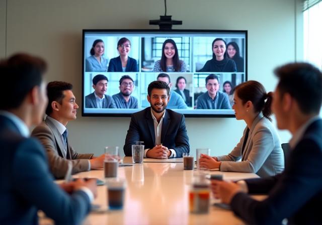 リモートワークでの円滑なコラボレーション風景